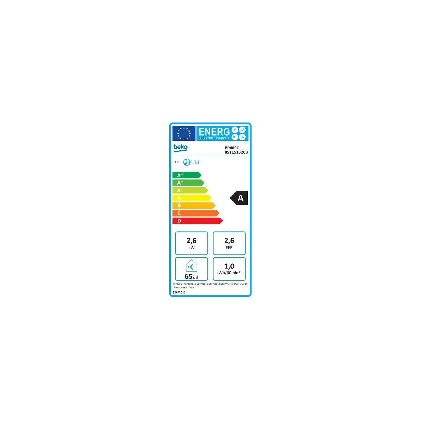 Climatiseur BEKO BP409C BRE