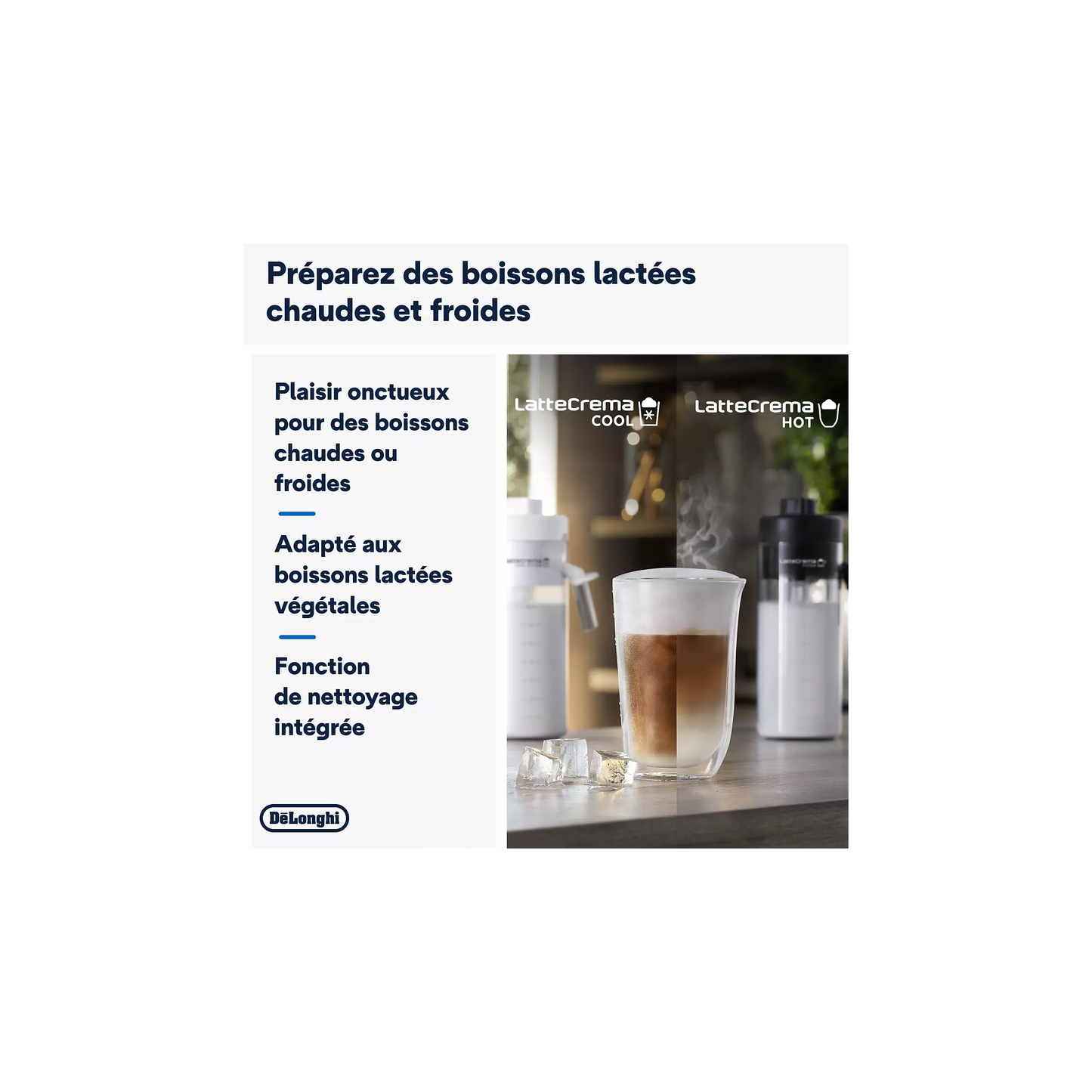 Expresso Broyeur DELONGHI ECAM450.65.S Eletta Explore Argent DUMANOIR
