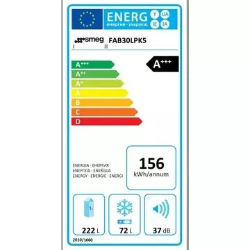 Réfrigérateur 2 portes SMEG FAB30LPK5