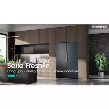 Réfrigérateur combiné HISENSE RB5K330GSFC