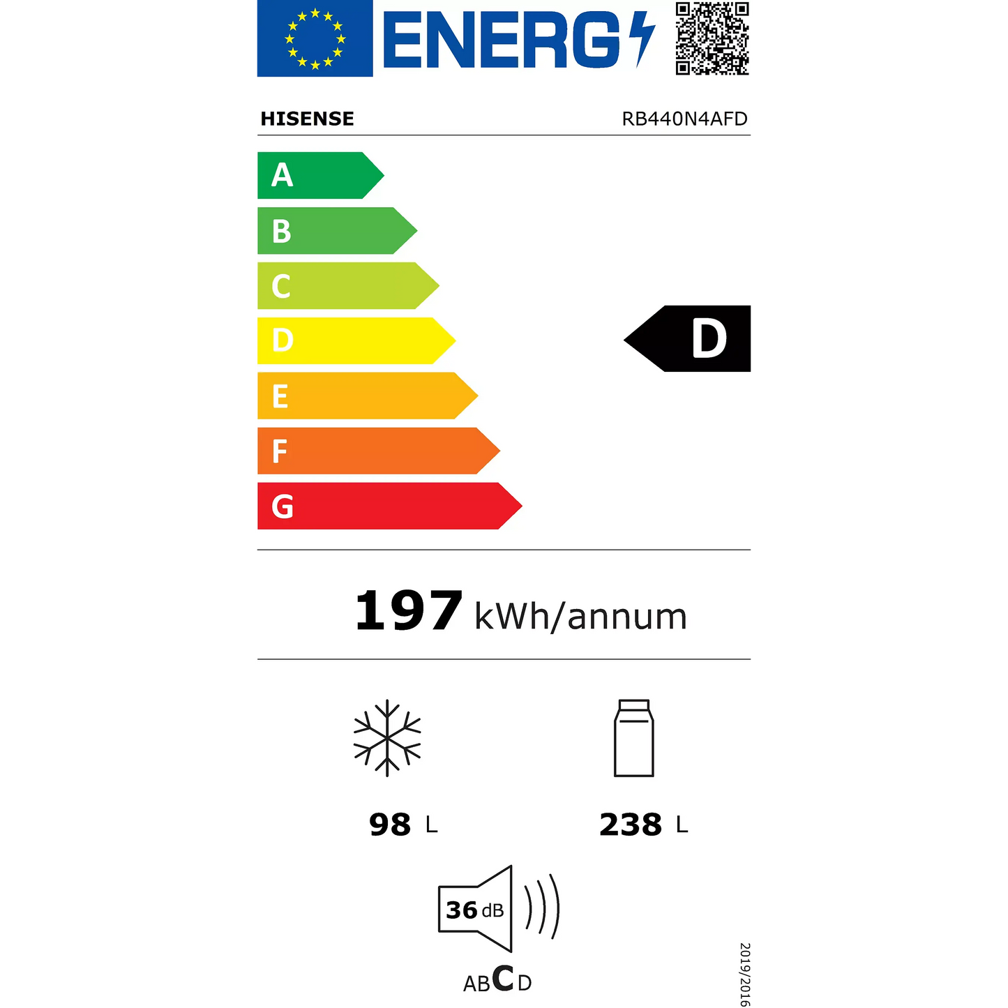 Réfrigérateur combiné LG GBV5240APY DUMANOIR