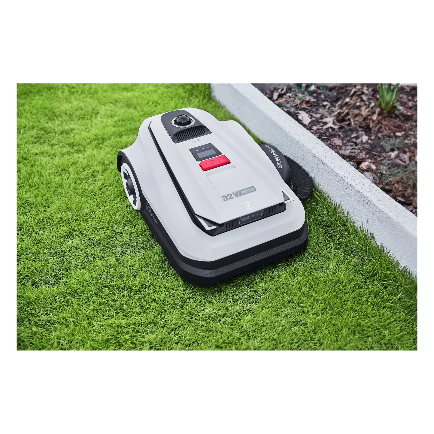 Robot tondeuse ECOVACS GOAT A1600 sans fil périphérique, 1600 m² de superficie, coupe bordures TruEdge