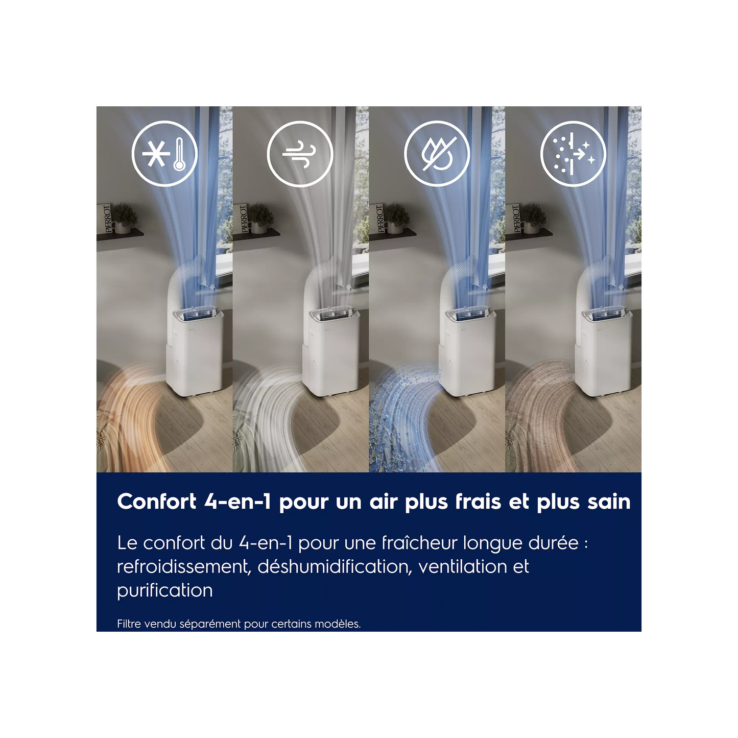 Climatiseur ELECTROLUX ECU7678CSW