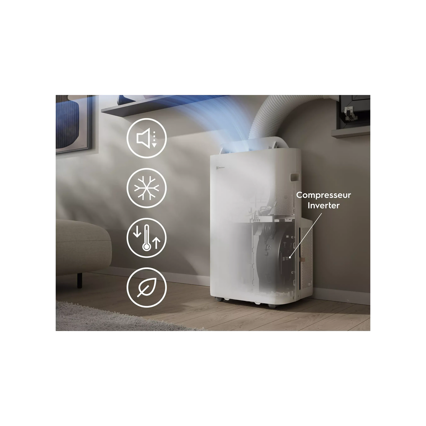 Climatiseur ELECTROLUX ECU7678CSW