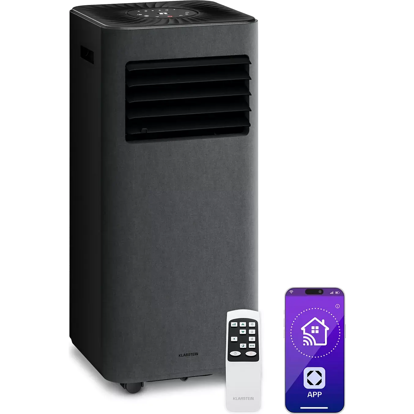 Climatiseur KLARSTEIN AireLux 9000 BTU 31cm 33m² EEC A Noir