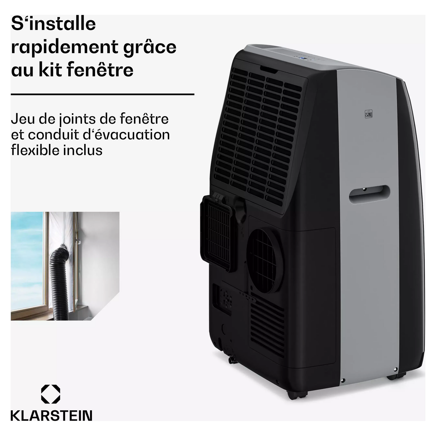 Climatiseur KLARSTEIN Grandbreeze 16000 BTU 40cm 82m² EEC A