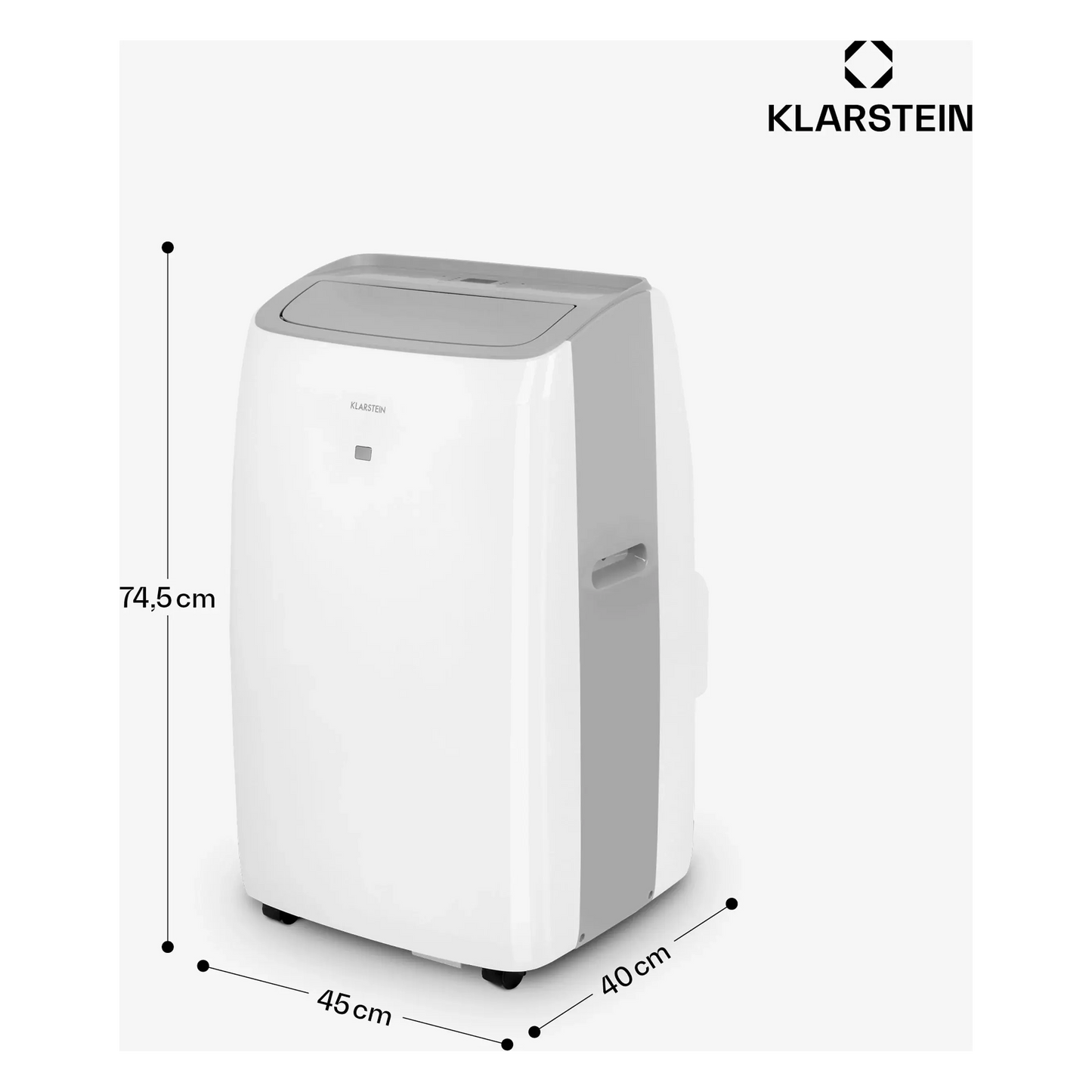 Climatiseur KLARSTEIN Grandbreeze Pro 3en1 460m³/h 14000 BTU
