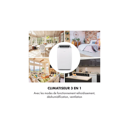Climatiseur KLARSTEIN Iceblock Prosmart 12 - Blanc