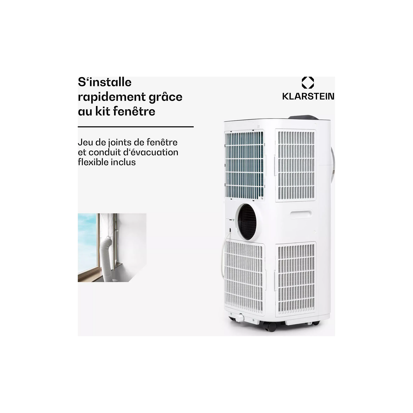 Climatiseur KLARSTEIN Kraftwerk Smart 12K BTU App