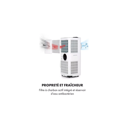 Climatiseur KLARSTEIN Kraftwerk Smart 12K BTU App