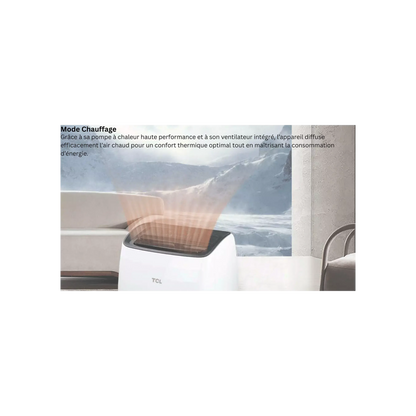 Climatiseur réversible TCL P09P6SW1