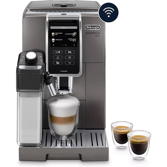 Expresso Broyeur DELONGHI Dinamica Plus FEB3795.T Titanium ELECTROMENAGER WORLD