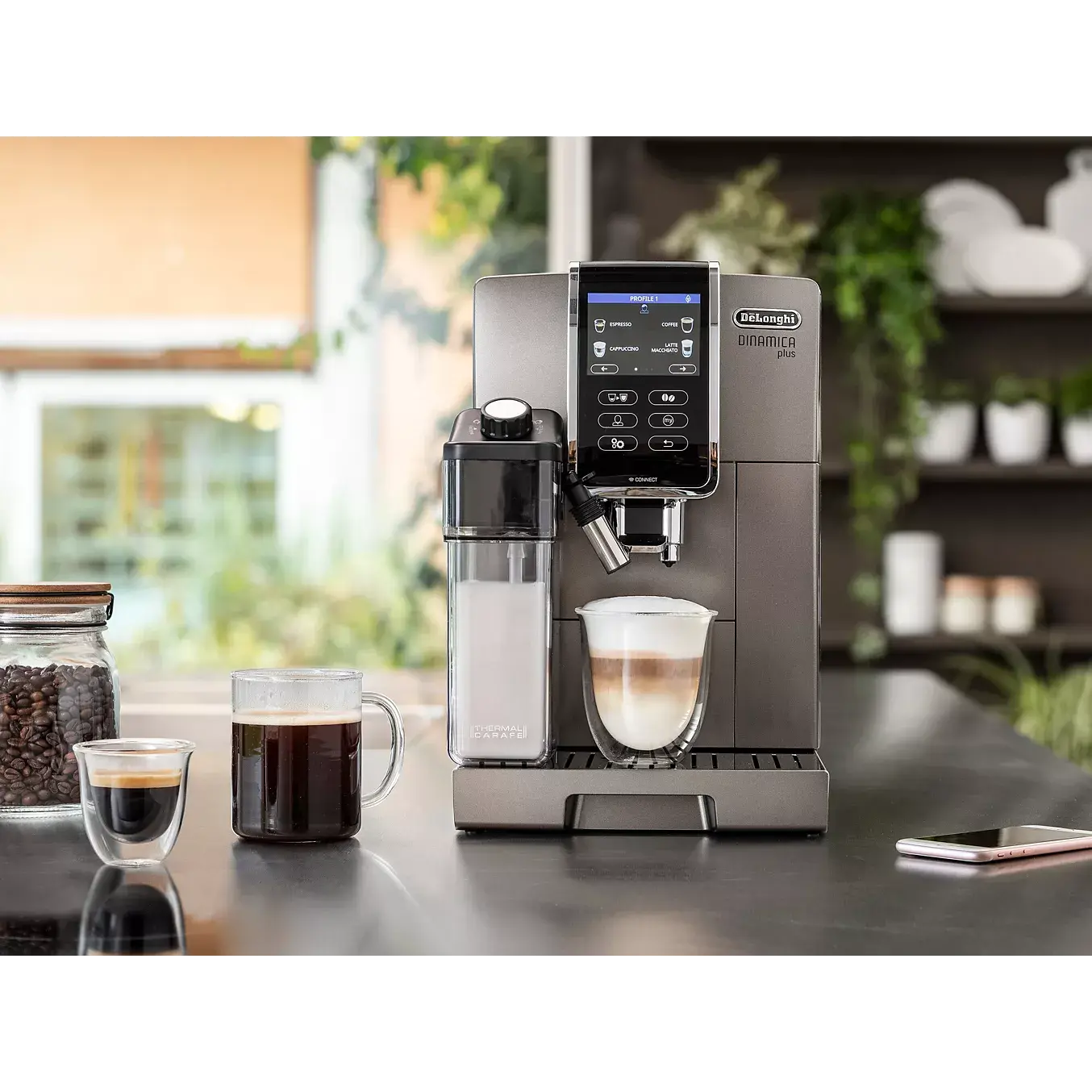 Expresso Broyeur DELONGHI Dinamica Plus FEB3795.T Titanium ELECTROMENAGER WORLD
