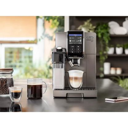 Expresso Broyeur DELONGHI Dinamica Plus FEB3795.T Titanium ELECTROMENAGER WORLD