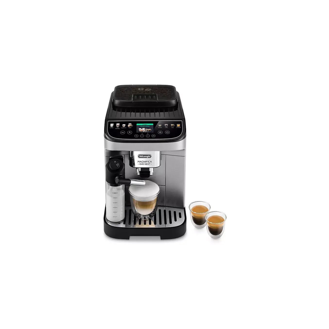 Expresso Broyeur DELONGHI ECAM310.80.SB Magnifica Evo Next Argent ELECTROMENAGER WORLD