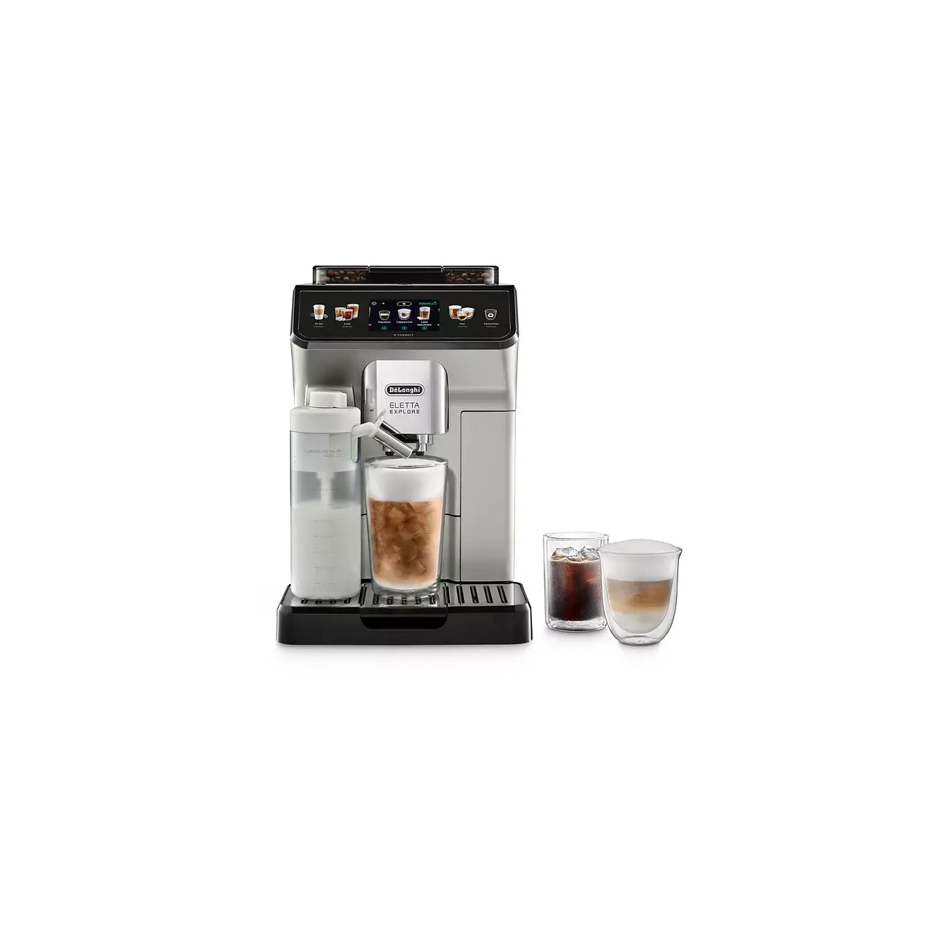 Expresso Broyeur DELONGHI ECAM450.65.S Eletta Explore Argent DUMANOIR