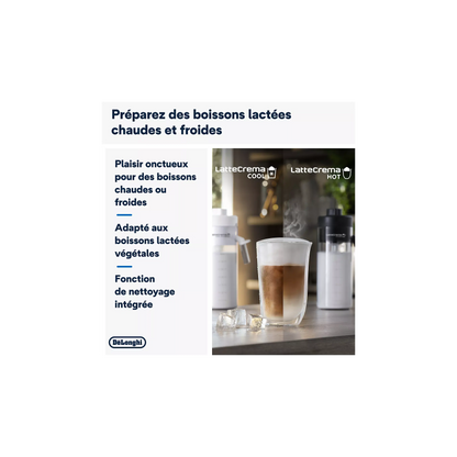 Expresso Broyeur DELONGHI ECAM450.65.S Eletta Explore Argent DUMANOIR