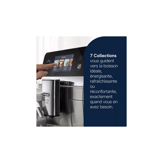 Expresso Broyeur DELONGHI Eletta Ultra ECAM470.85.MB Technologie Silent