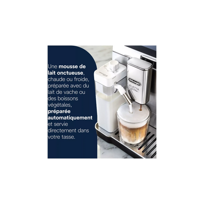 Expresso Broyeur DELONGHI Eletta Ultra ECAM470.85.MB Technologie Silent