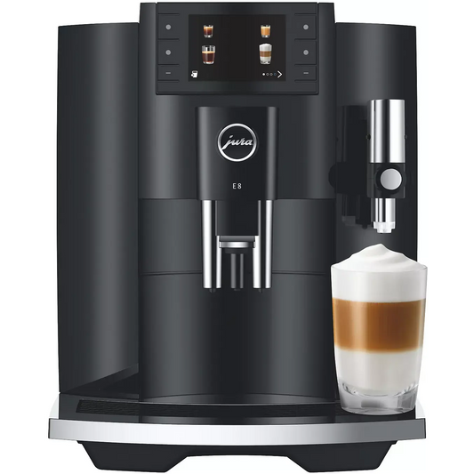 Expresso Broyeur JURA E8 Piano Black (EC) DUMANOIR