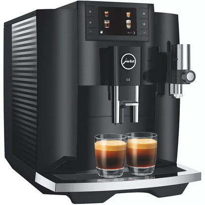 Expresso Broyeur JURA E8 Piano Black (EC) DUMANOIR