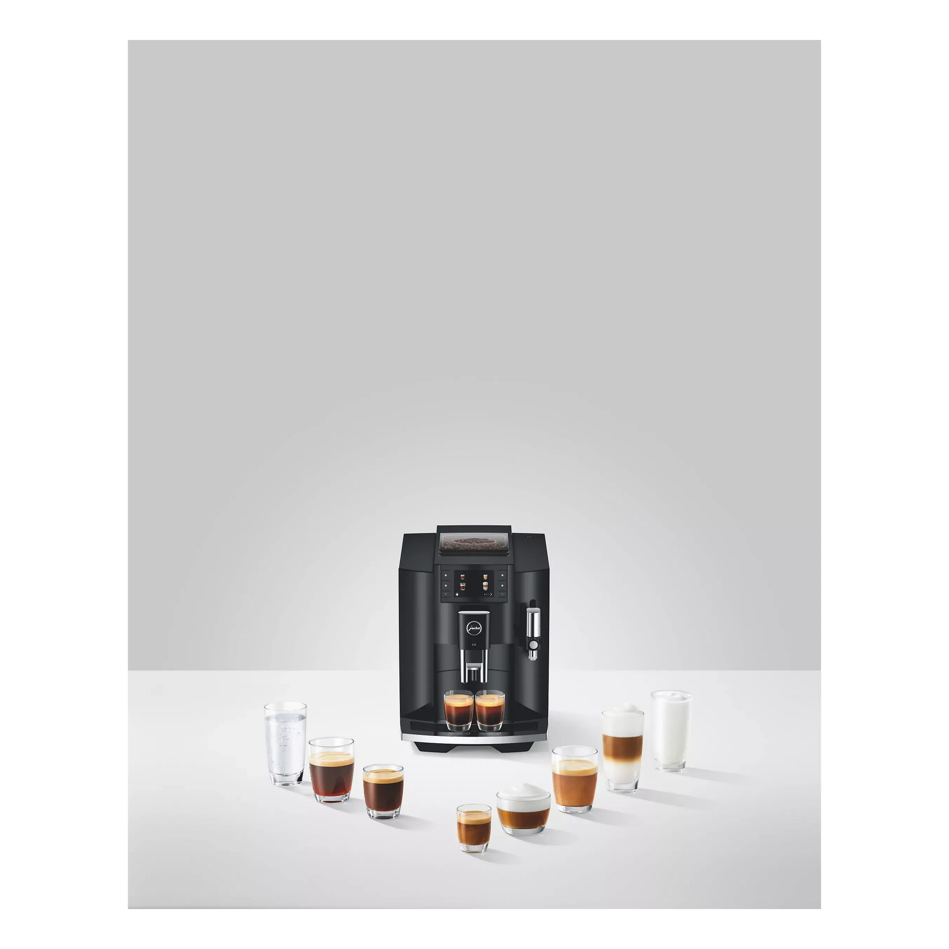 Expresso Broyeur JURA E8 Piano Black (EC) DUMANOIR