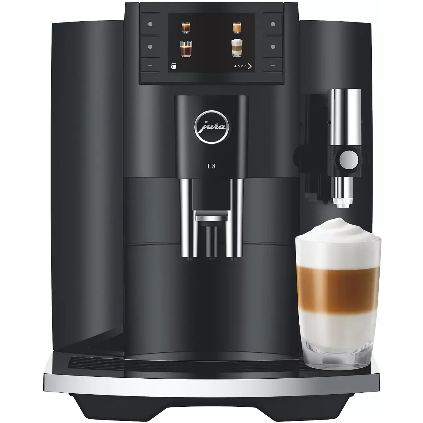 Expresso Broyeur JURA E8 Piano Black (EC) DUMANOIR