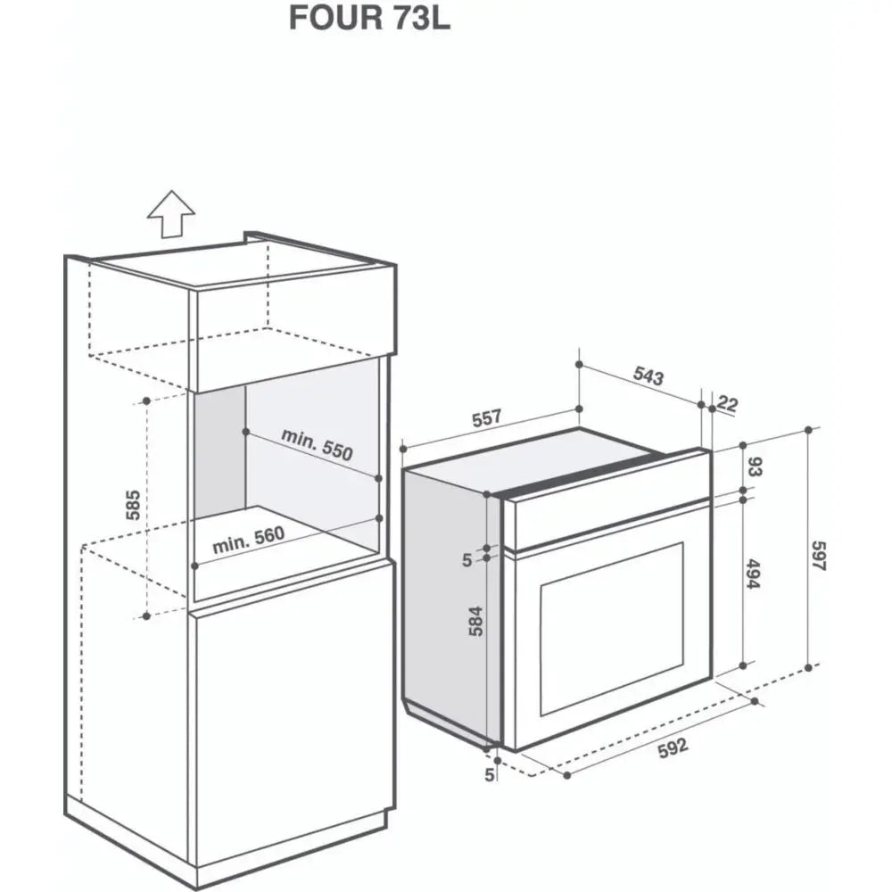 Four encastrable DE DIETRICH DOR4747B CombiSteam DRUTEL ELECTRO