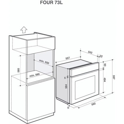 Four encastrable DE DIETRICH DOR4747B CombiSteam DRUTEL ELECTRO