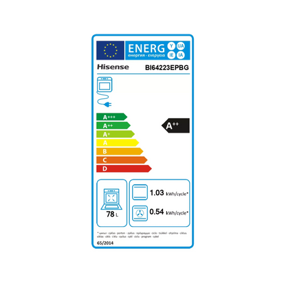 Four encastrable HISENSE BI64223EPBG