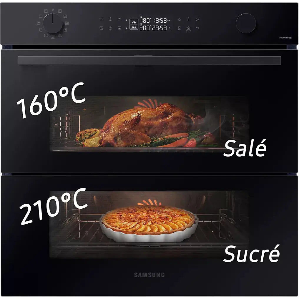 Four encastrable SAMSUNG NV7B45502AK DualCookFlex DN ELECTRO