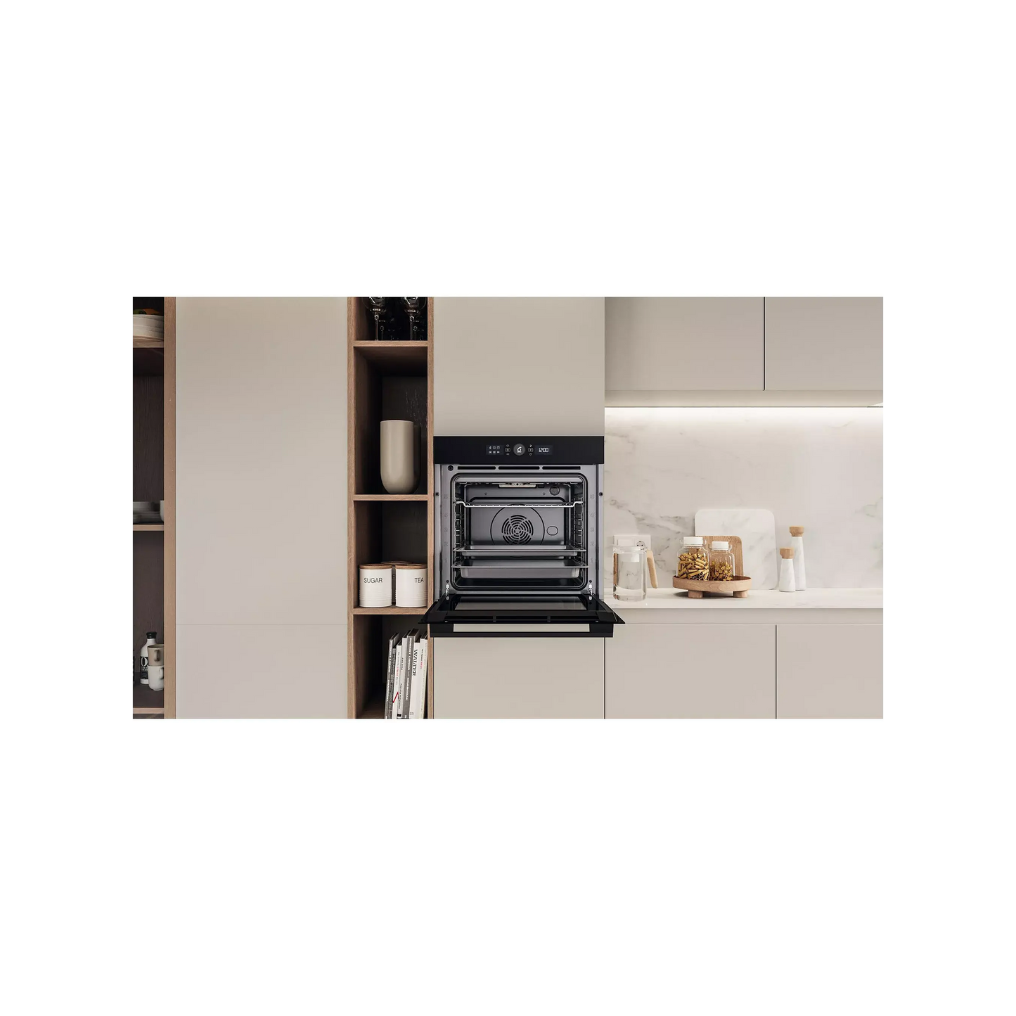 Four encastrable fonction vapeur WHIRLPOOL WK5BAFS81PM1S DUMANOIR