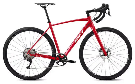 Vélo gravel homme BH Gravel X Alu 1.0 Shimano 105 11V 700 mm Rouge