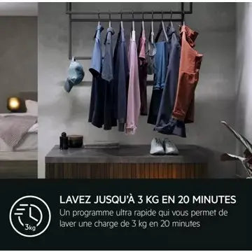 Lave linge hublot 	AEG	LFR85B114Q