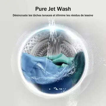 Lave linge hublot 							HISENSE				WF3S1045BW3