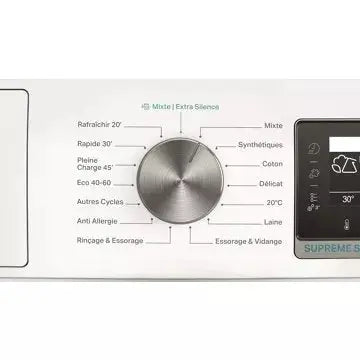 Lave linge hublot 	WHIRLPOOL	W6XW845WBFR Supreme silence