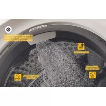 Lave linge hublot 	WHIRLPOOL	W7X89BSILENCEFR