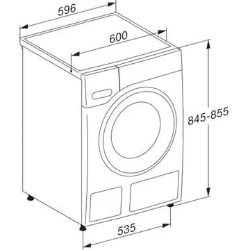 Lave linge hublot  MIELE	WWG 660