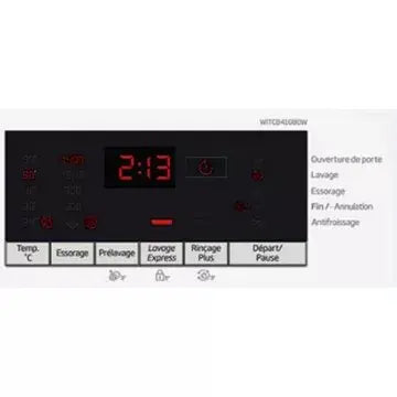 Lave linge hublot  encastrable  BEKO	WITC8410B0W