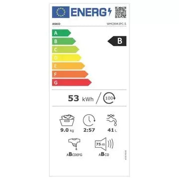 Lave linge professionnel	 ASKO WMC8943PC.S PRO