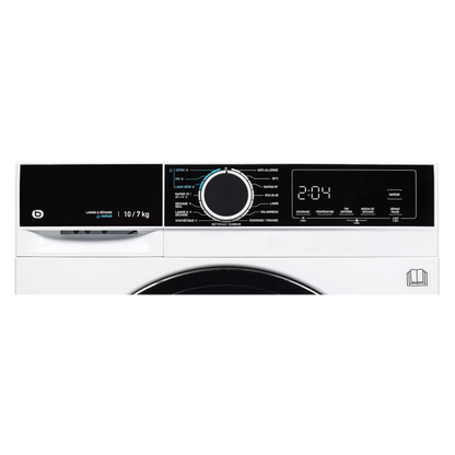 Lave linge séchant hublot ESSENTIELB ELS107-1b