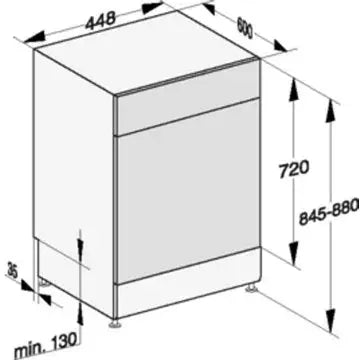 Lave vaisselle 45 cm MIELE	G 5540 SC SL