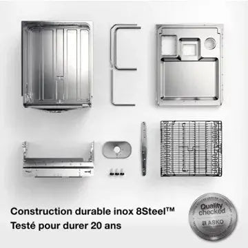 Lave vaisselle encastrable 	ASKO	DFI746U Autodose Turbo