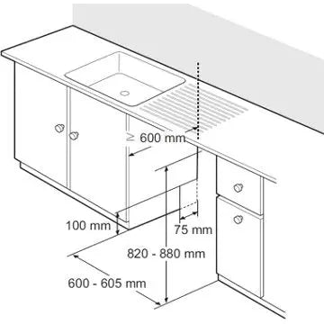 Lave vaisselle encastrable 	LG	DB242TX QuadWash