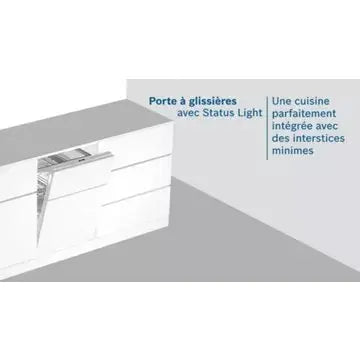 Lave vaisselle encastrable  BOSCH	SMH4EU801EU