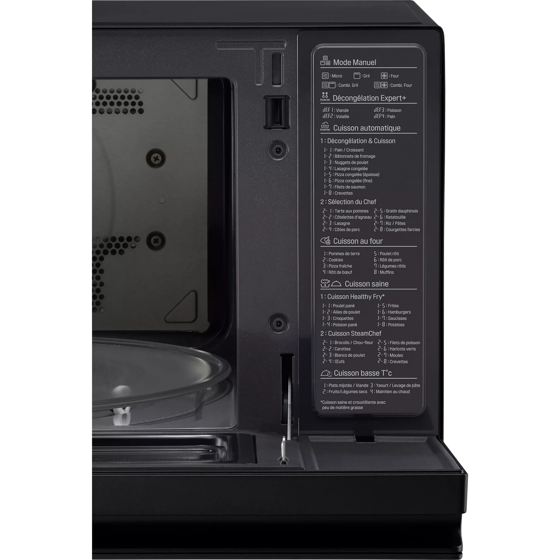 Micro ondes combiné LG EX MJ3965BCR Neochef ELECTROMENAGER WORLD