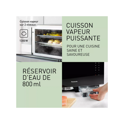 Micro ondes combiné PANASONIC NN-CS88LBEPG DUMANOIR