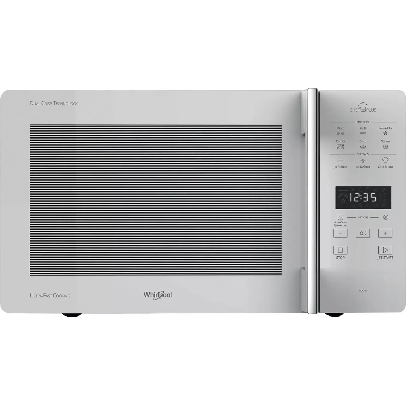Micro ondes combiné WHIRLPOOL MCP349WH crisp DUMANOIR