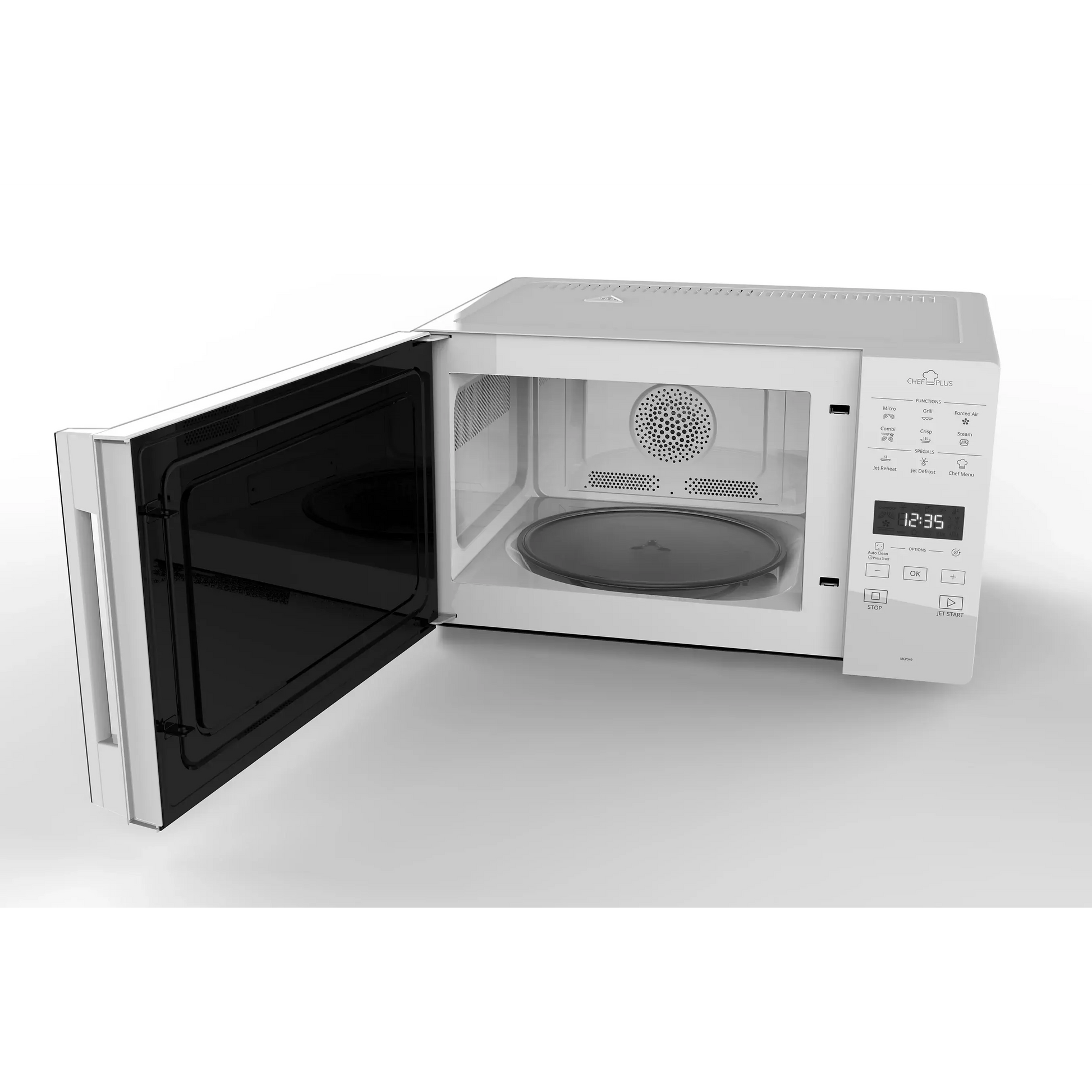 Micro ondes combiné WHIRLPOOL MCP349WH crisp DUMANOIR