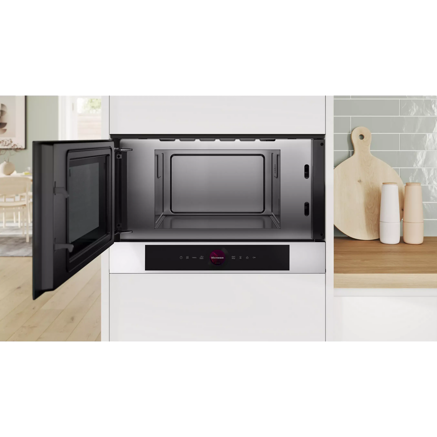 Micro ondes encastrable BOSCH BFL7221W1 DUMANOIR
